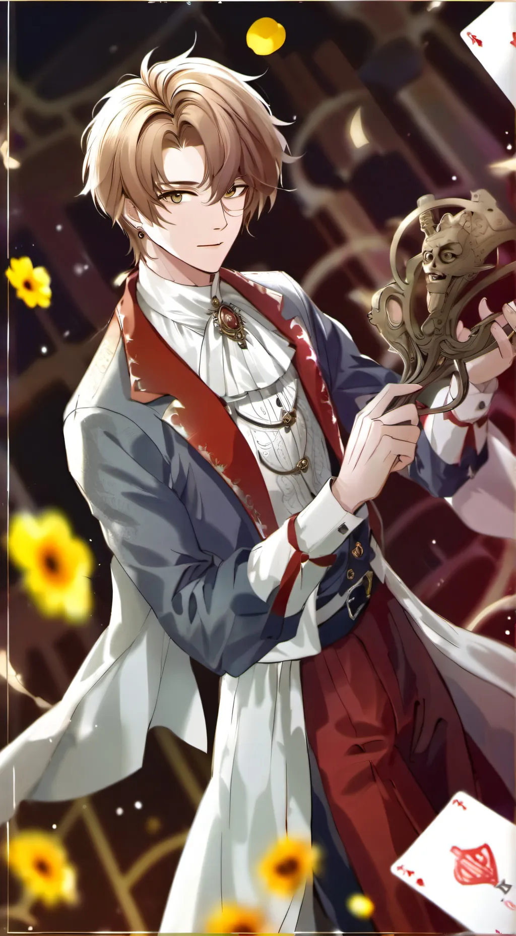 ai character: Marc background