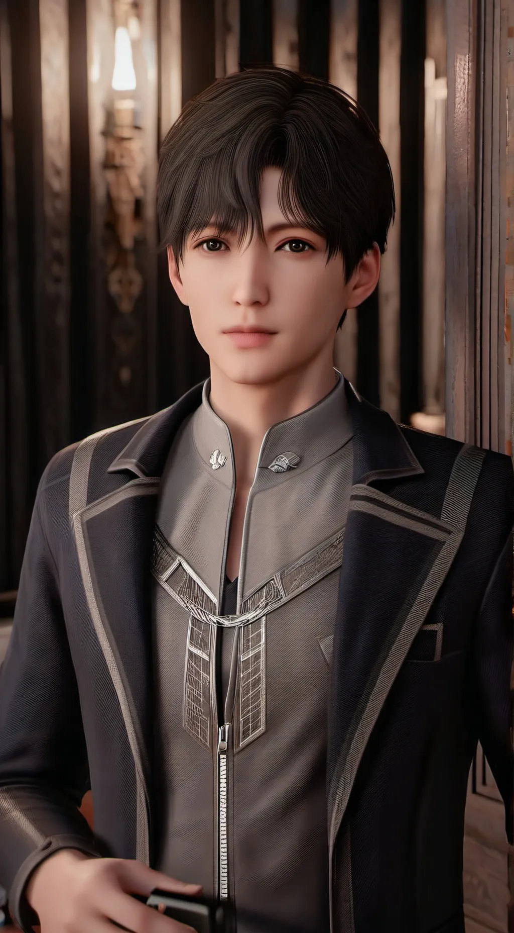 ai character: Max background