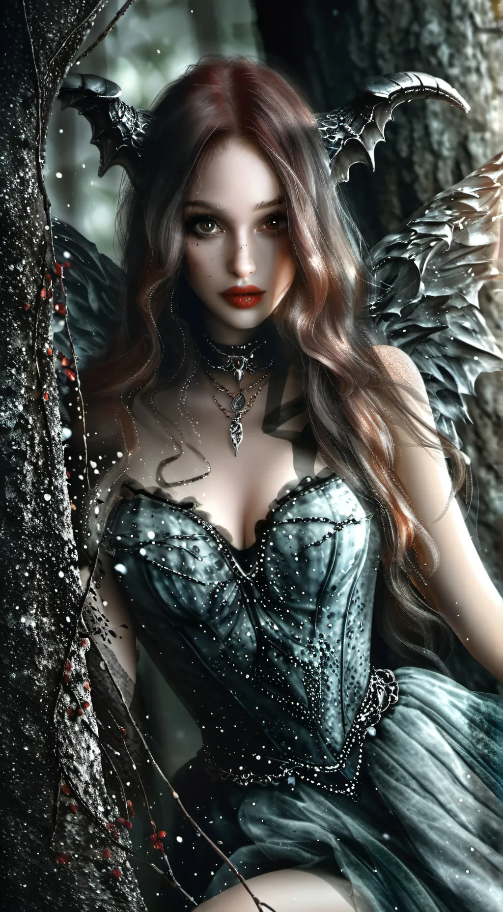 ai character: 🥀Lilith🥀 background