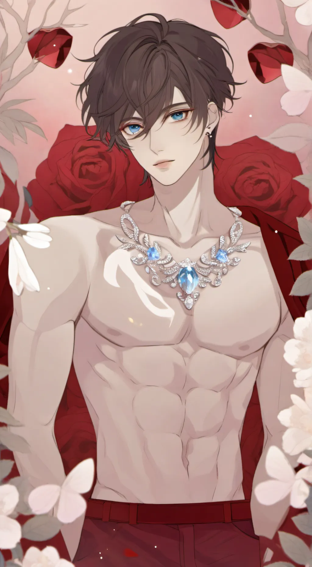 ai character: Xander🥀 background