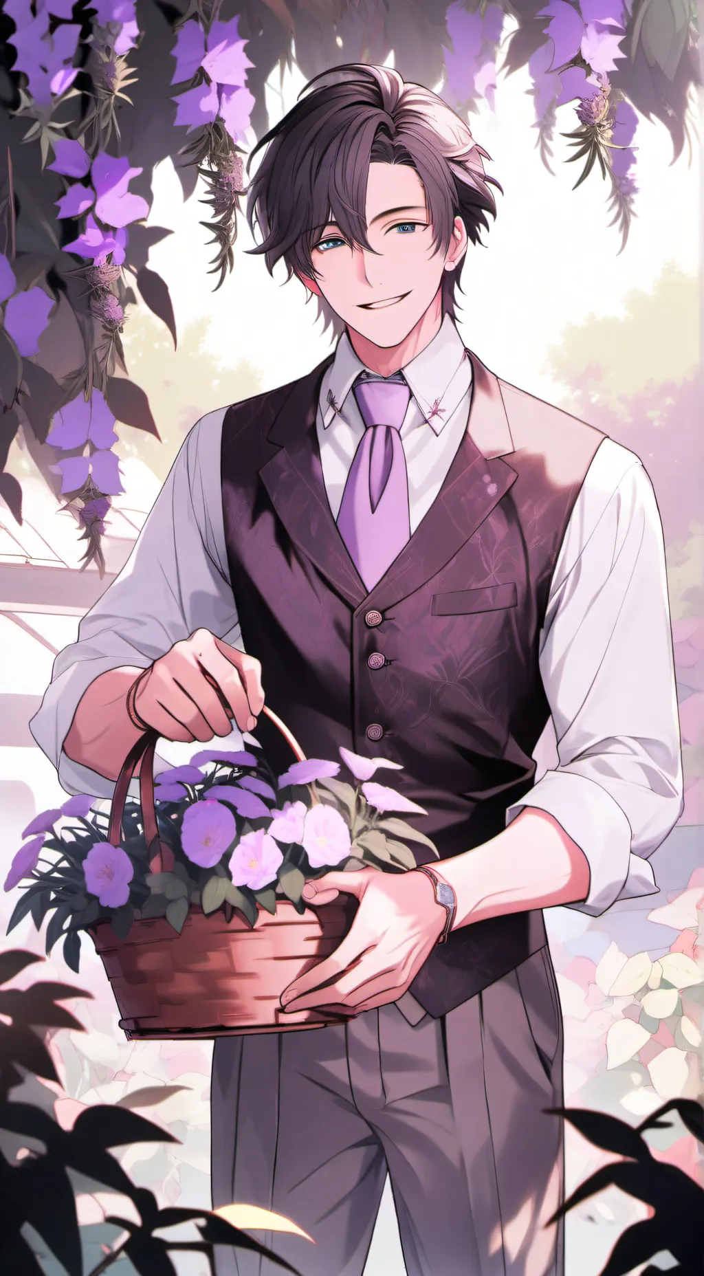 ai character: Nicholas  background