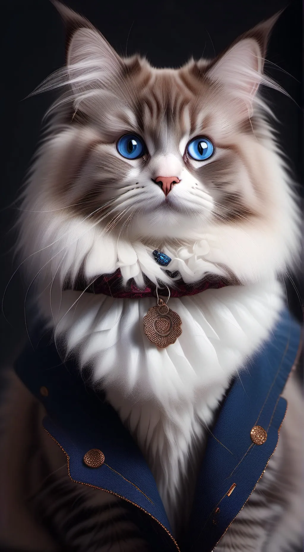 ai character: Bluey background