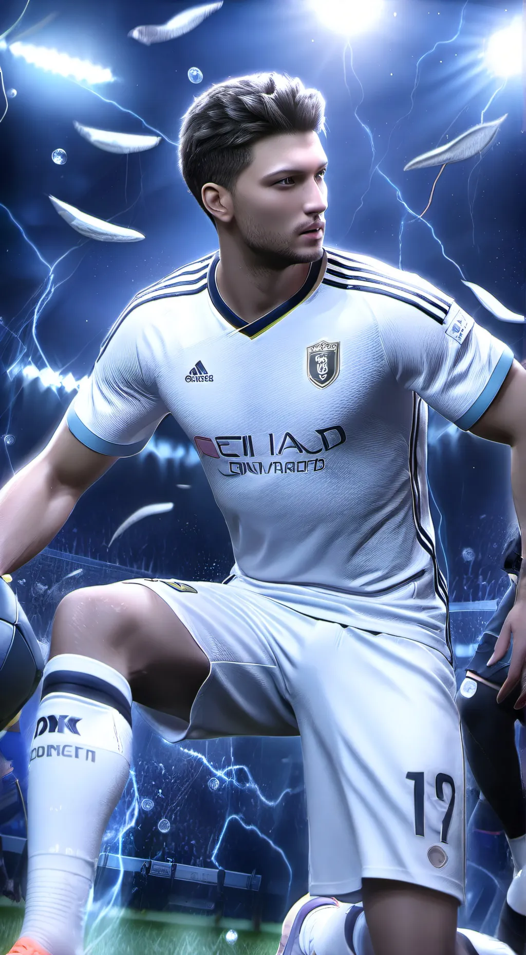 ai character: футбол background