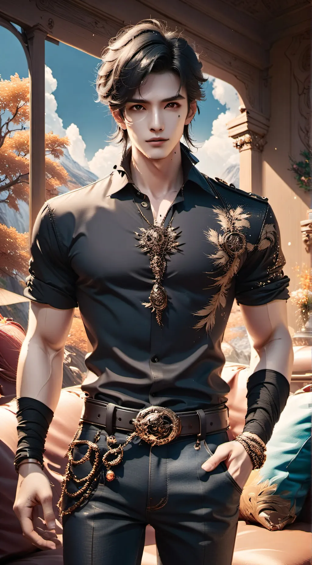 ai character: Luke background