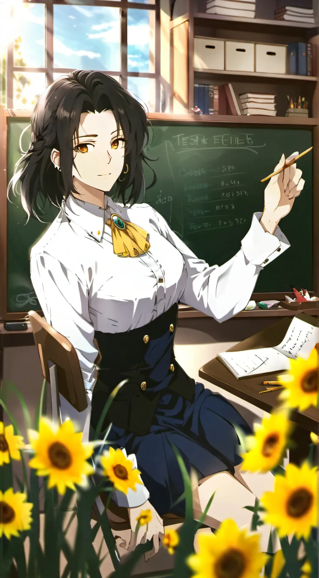 ai character: killer teach background