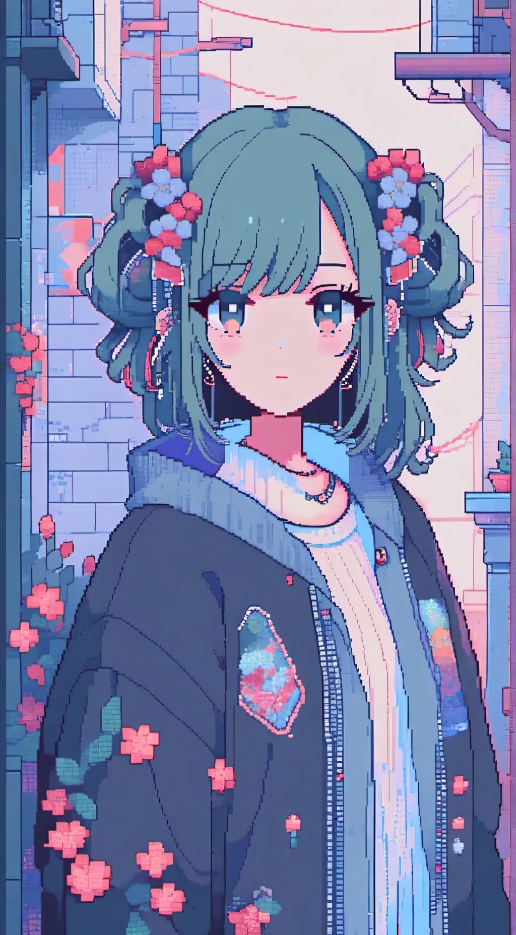 ai character: michi background