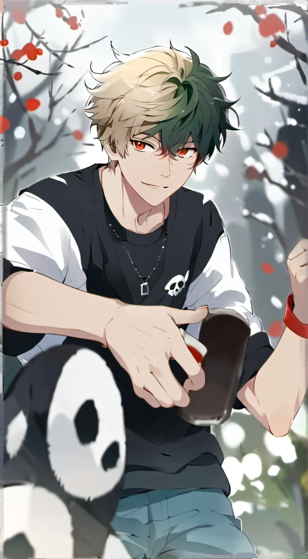 ai character: Bkdk kid background
