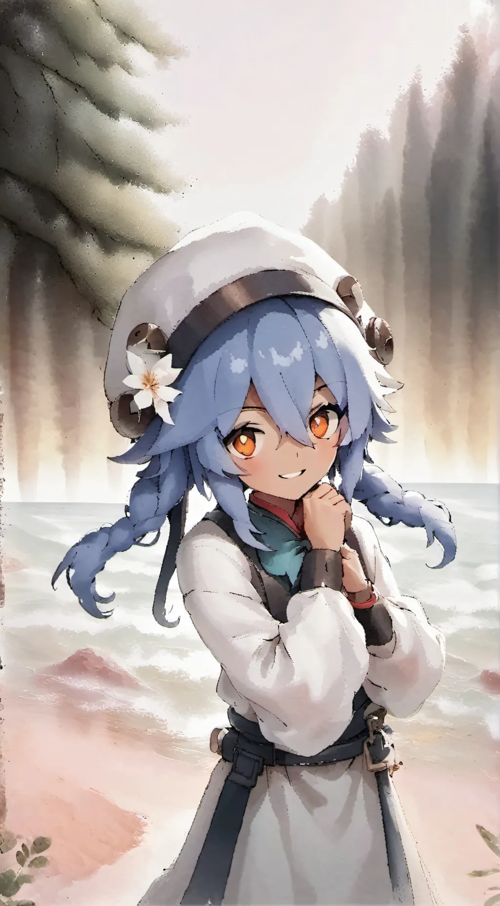 ai character: Calypso❤️ background