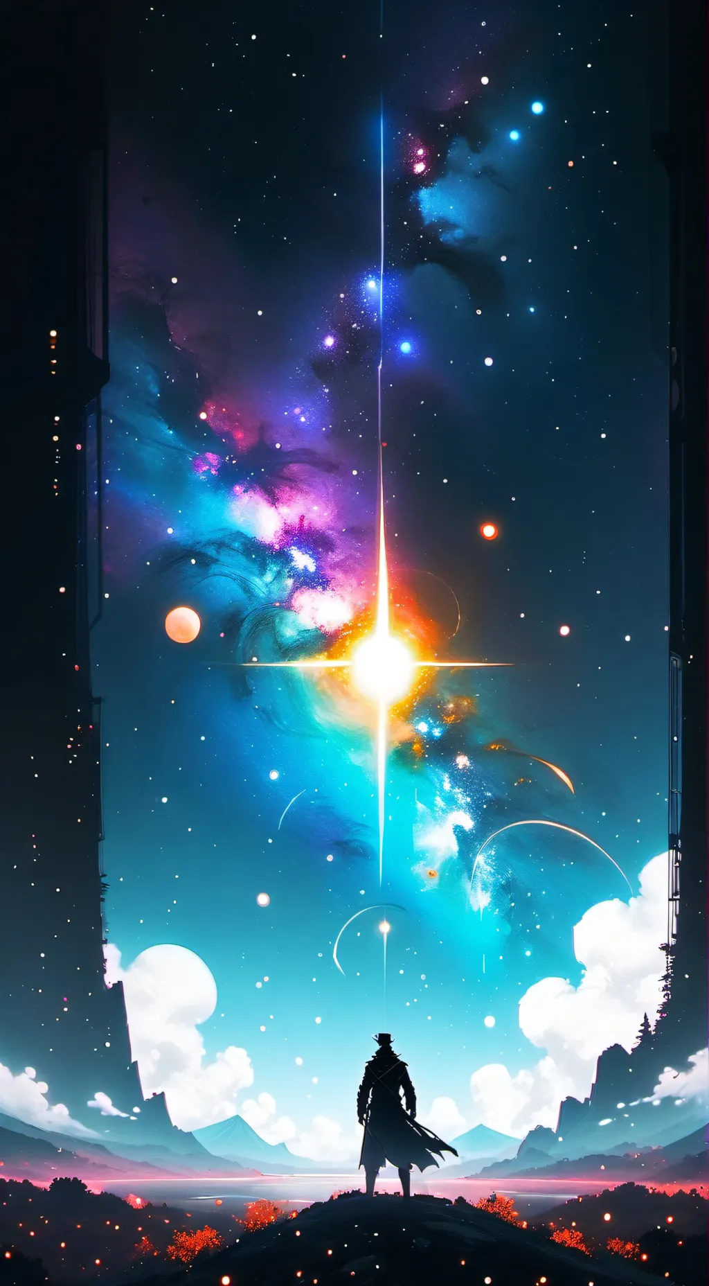 ai character: Anime background