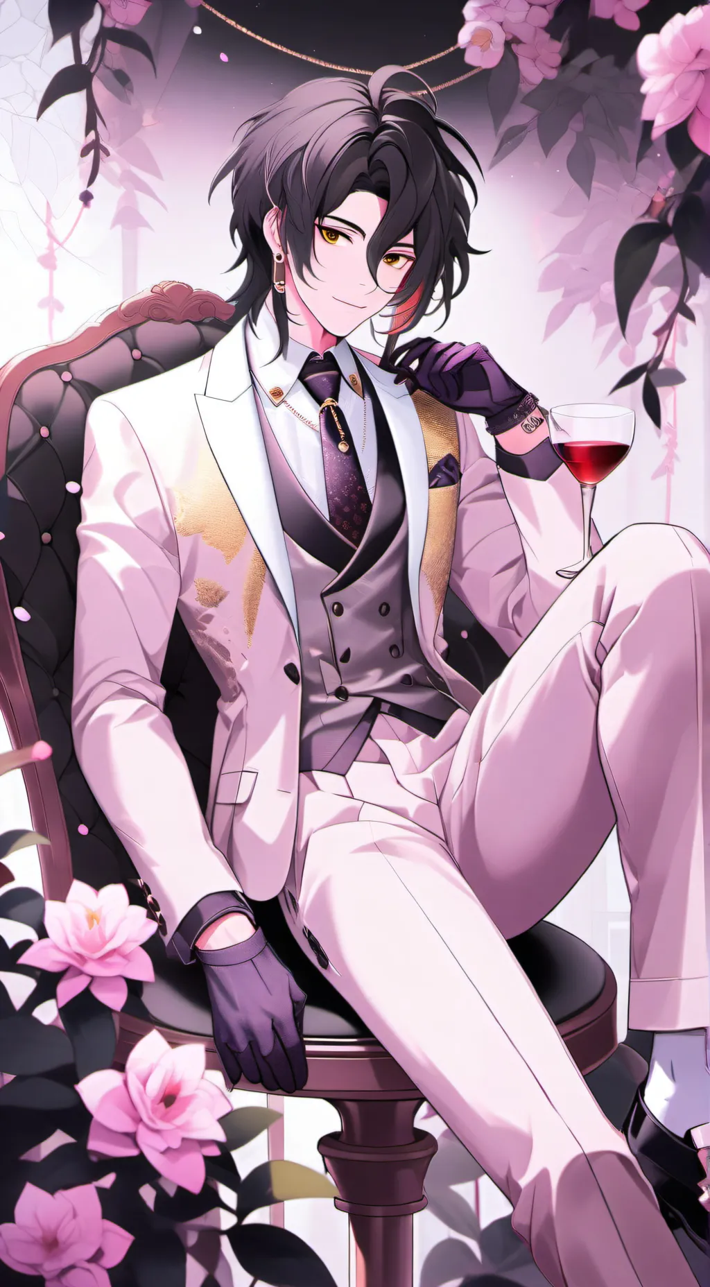 ai character: °×★NICK★×° background