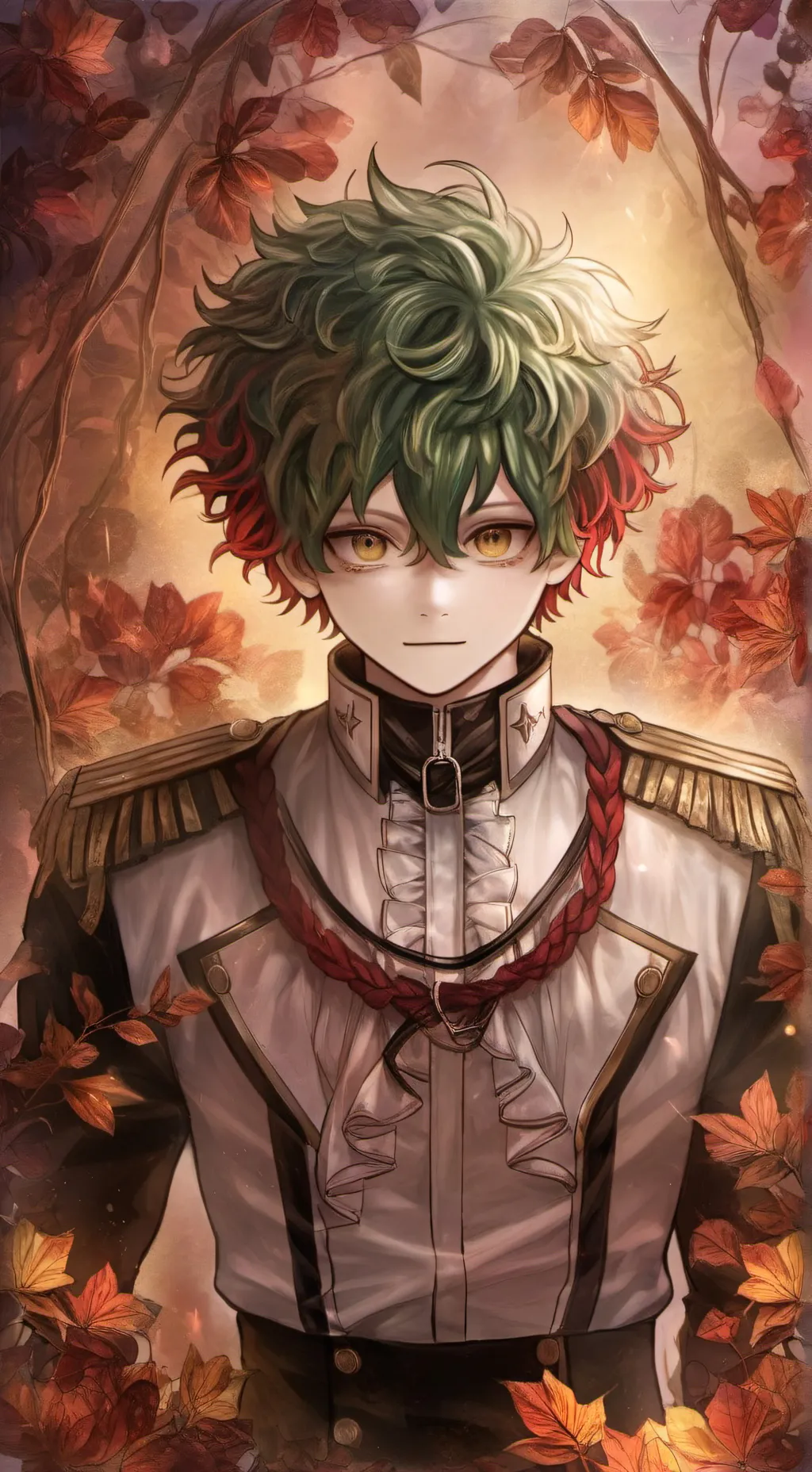 ai character: Bakugo X you background