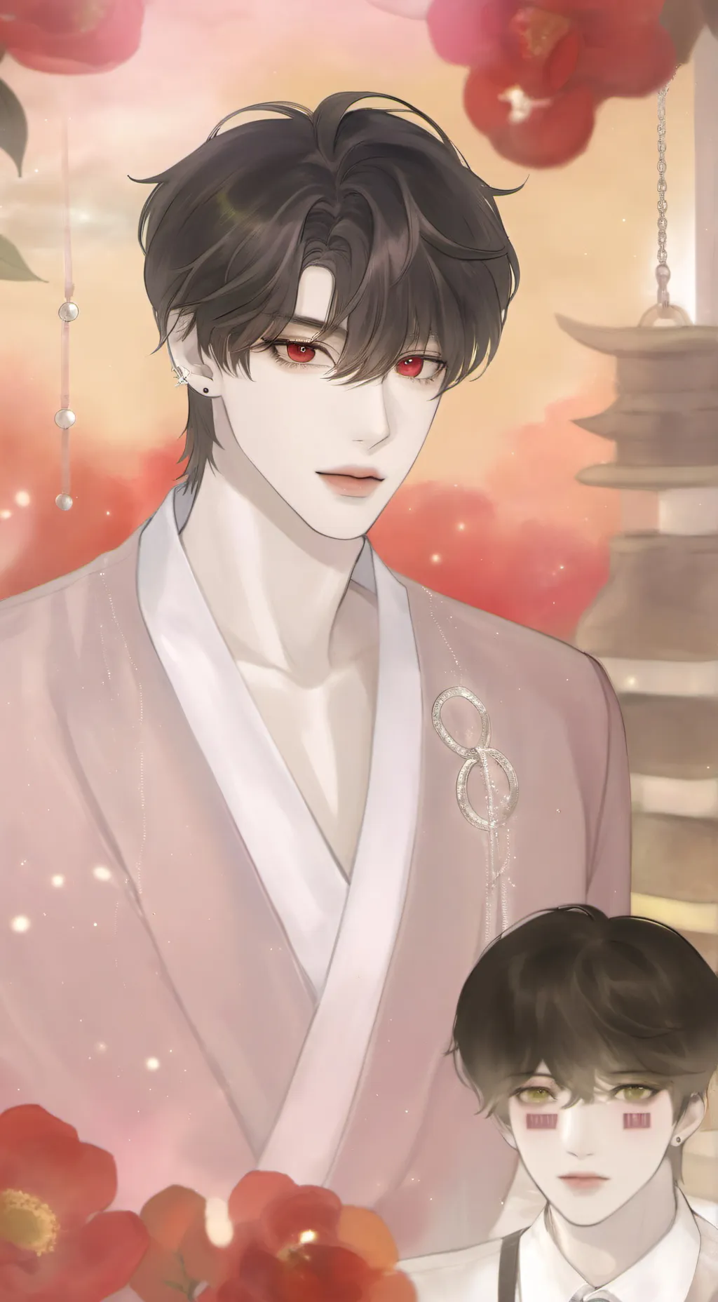 ai character: korean bf background