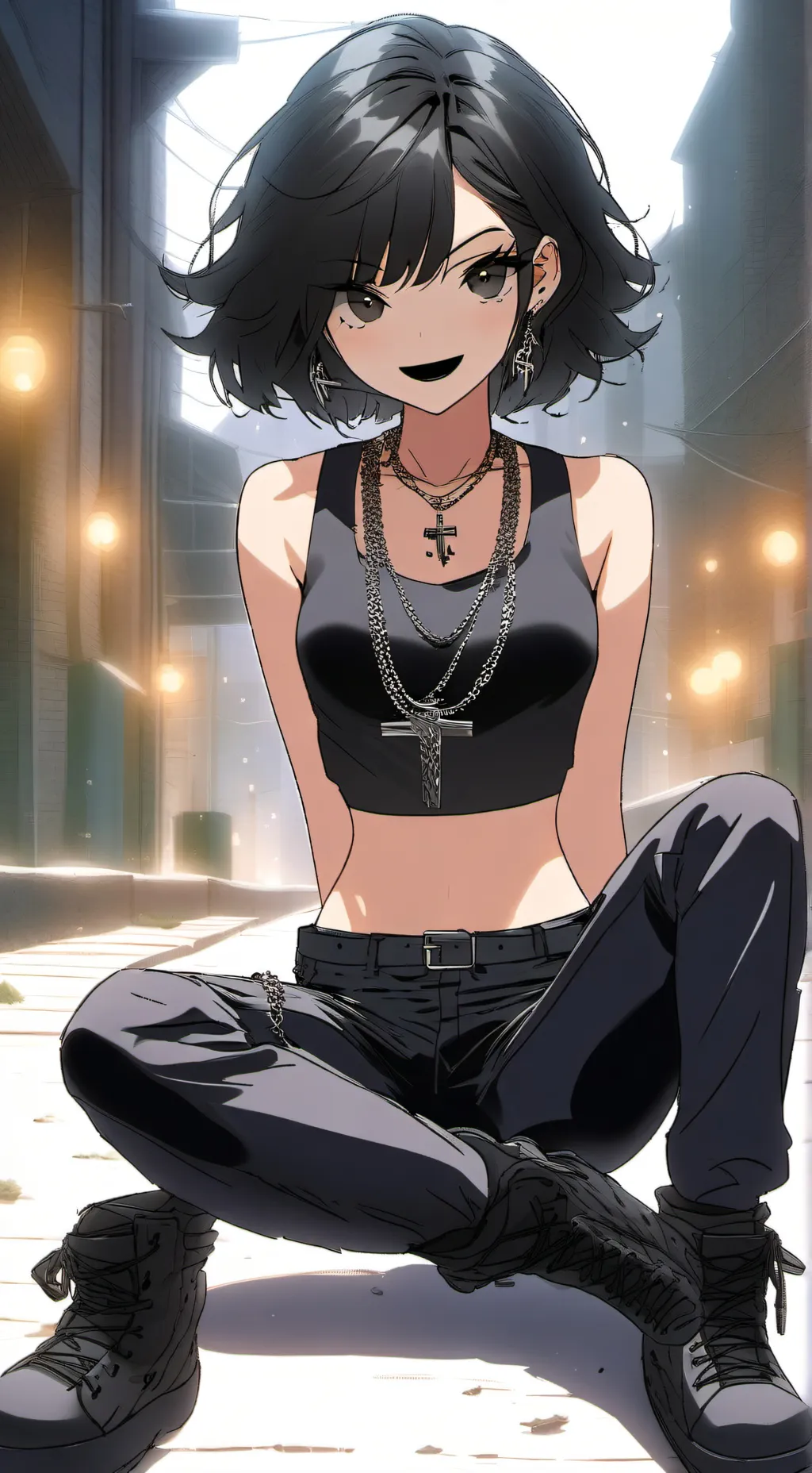 ai character: Parka background