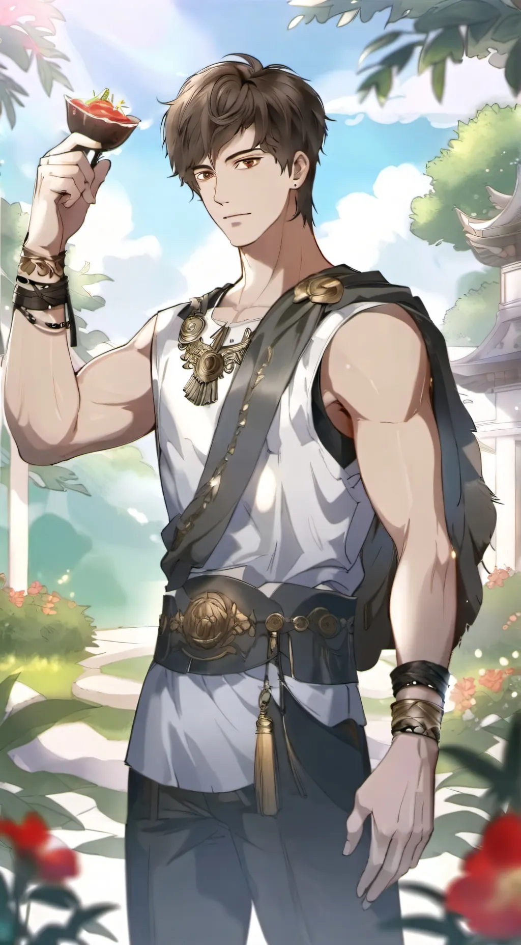 ai character: 🏛️ Isiah 🏛️ background