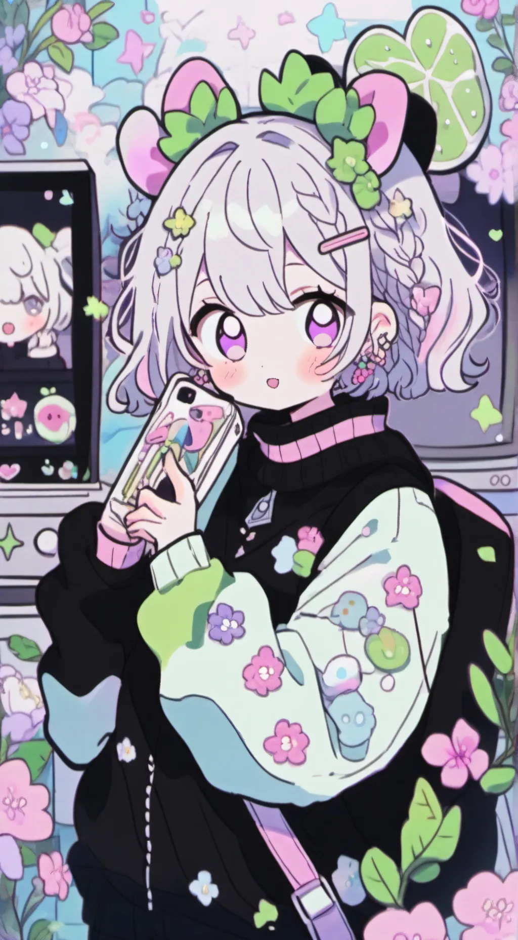 ai character: st reacts to y/n background