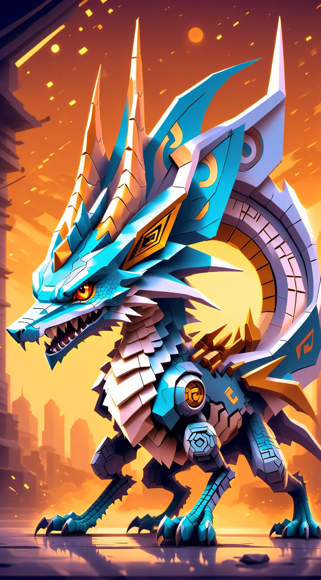 ai character: АЛИСА 7. background