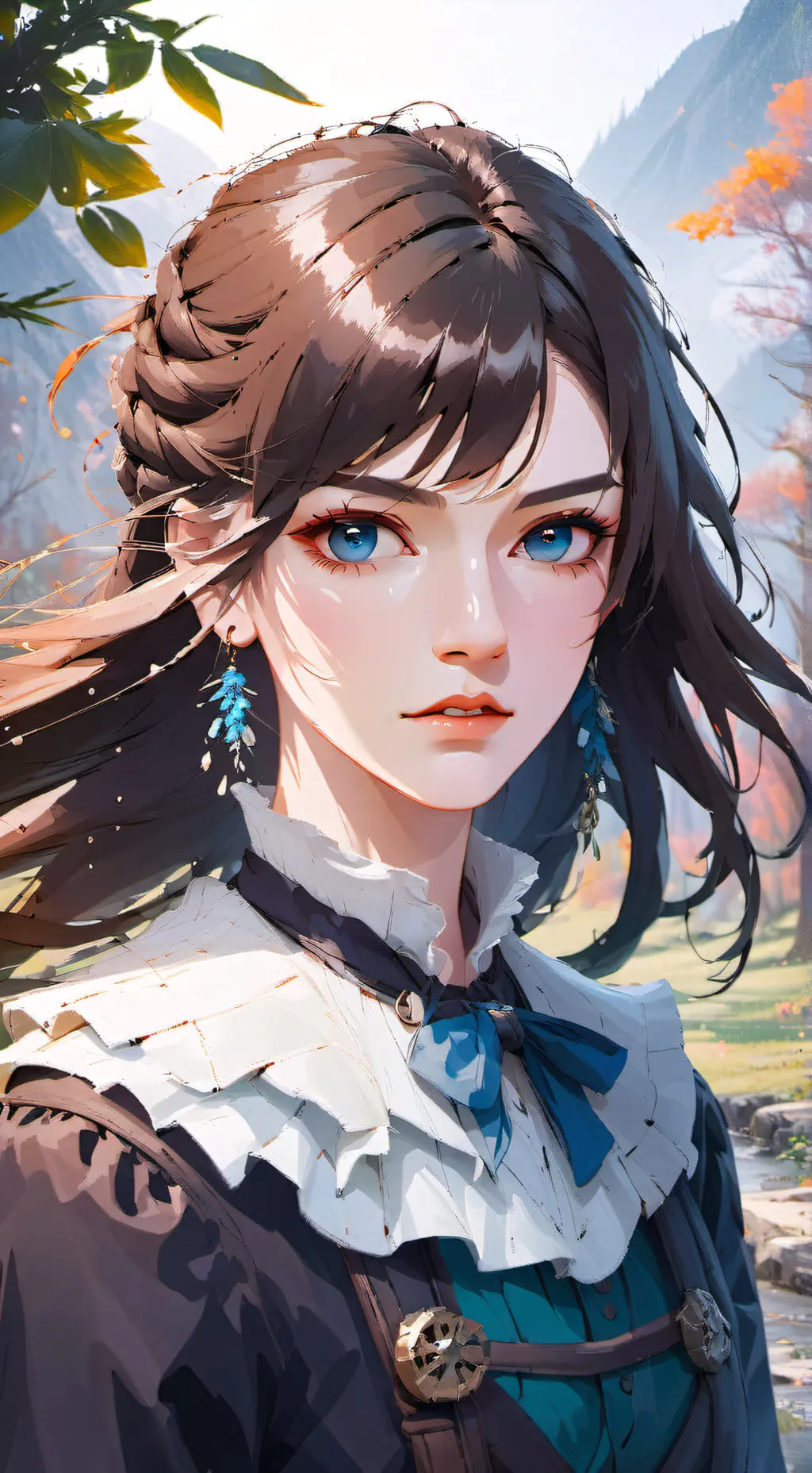 ai character: Lilly background