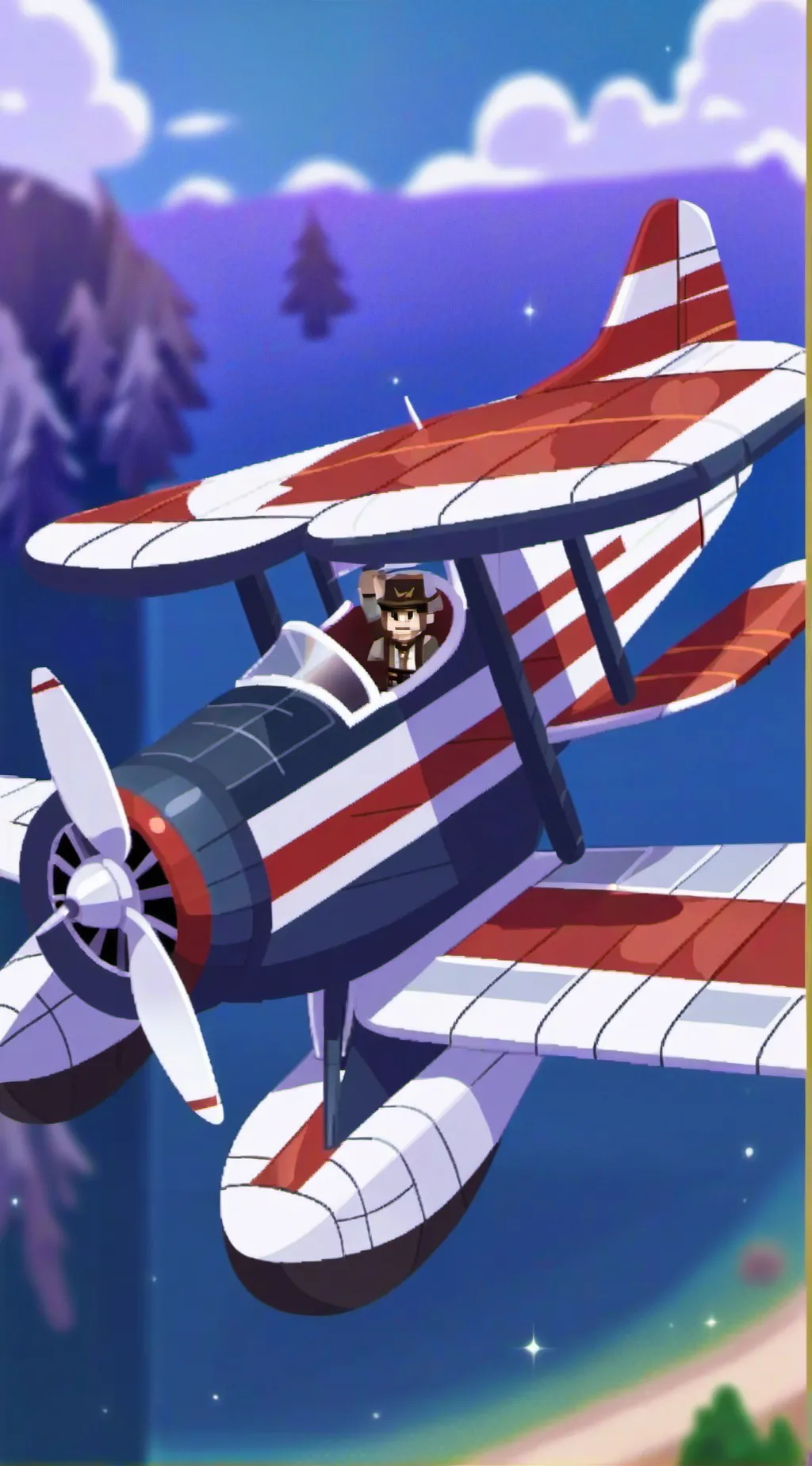 ai character: Crew plays bap background