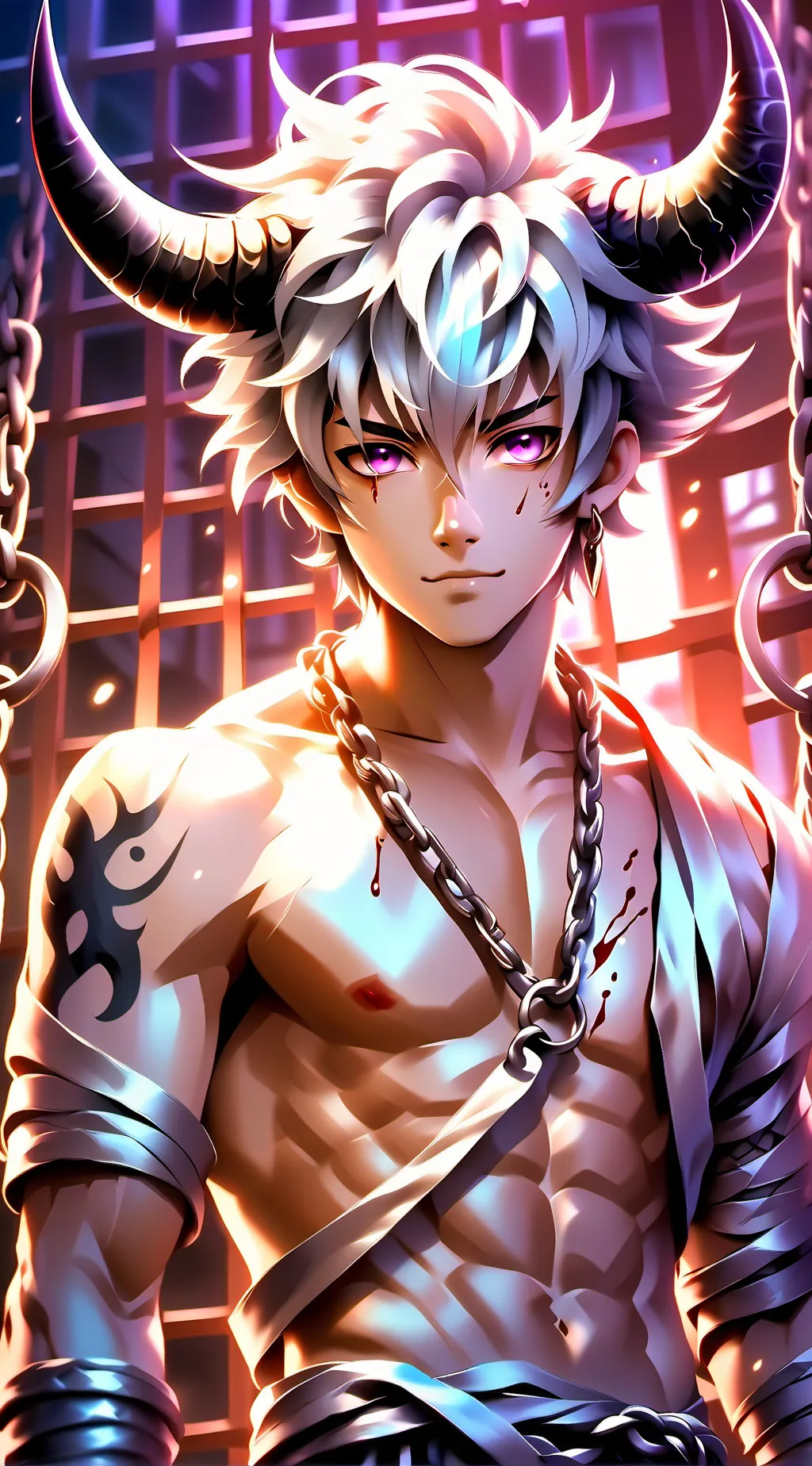 ai character: Minotaur/Asterion background