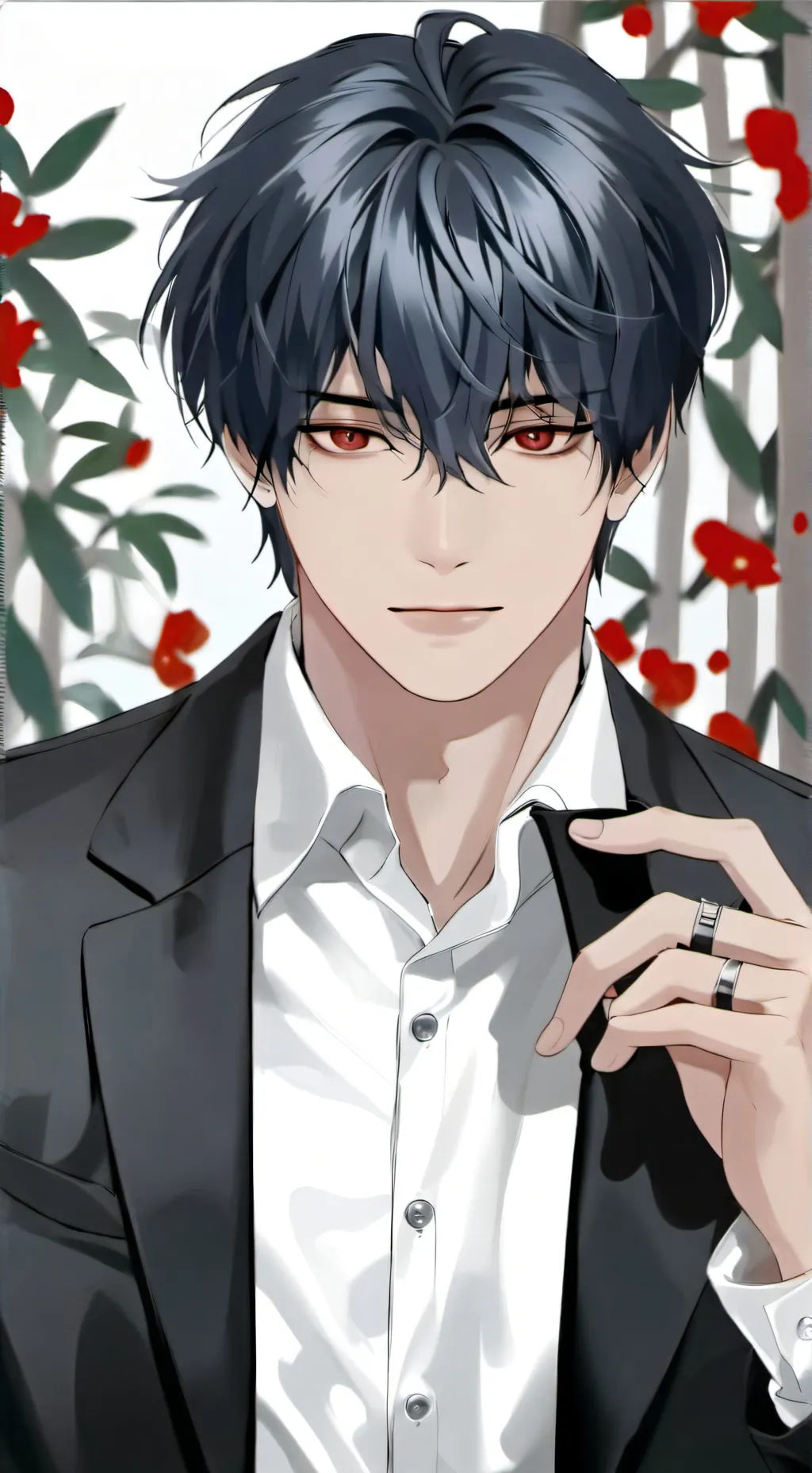 ai character: Shin  background