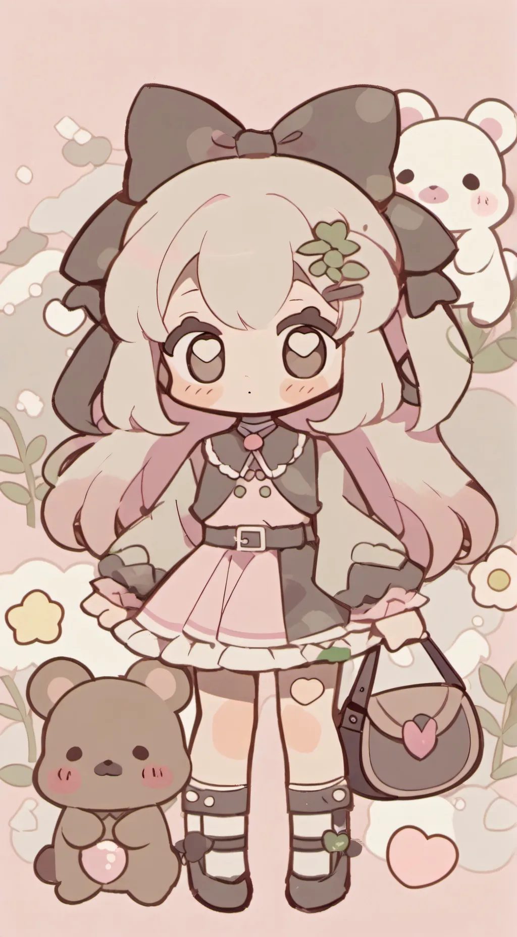 ai character: MHA×FNAF background