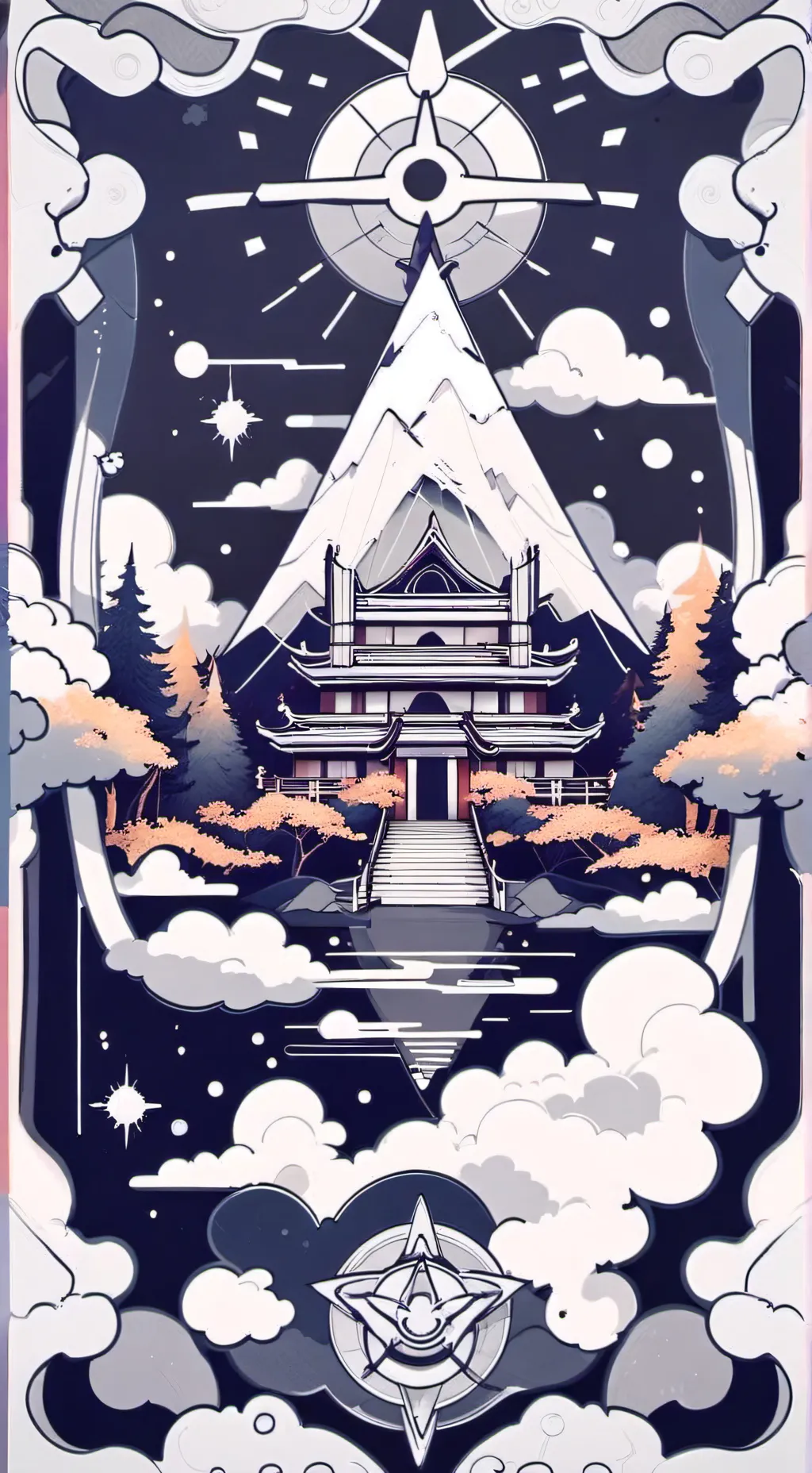 ai character: Dw fruitcake background