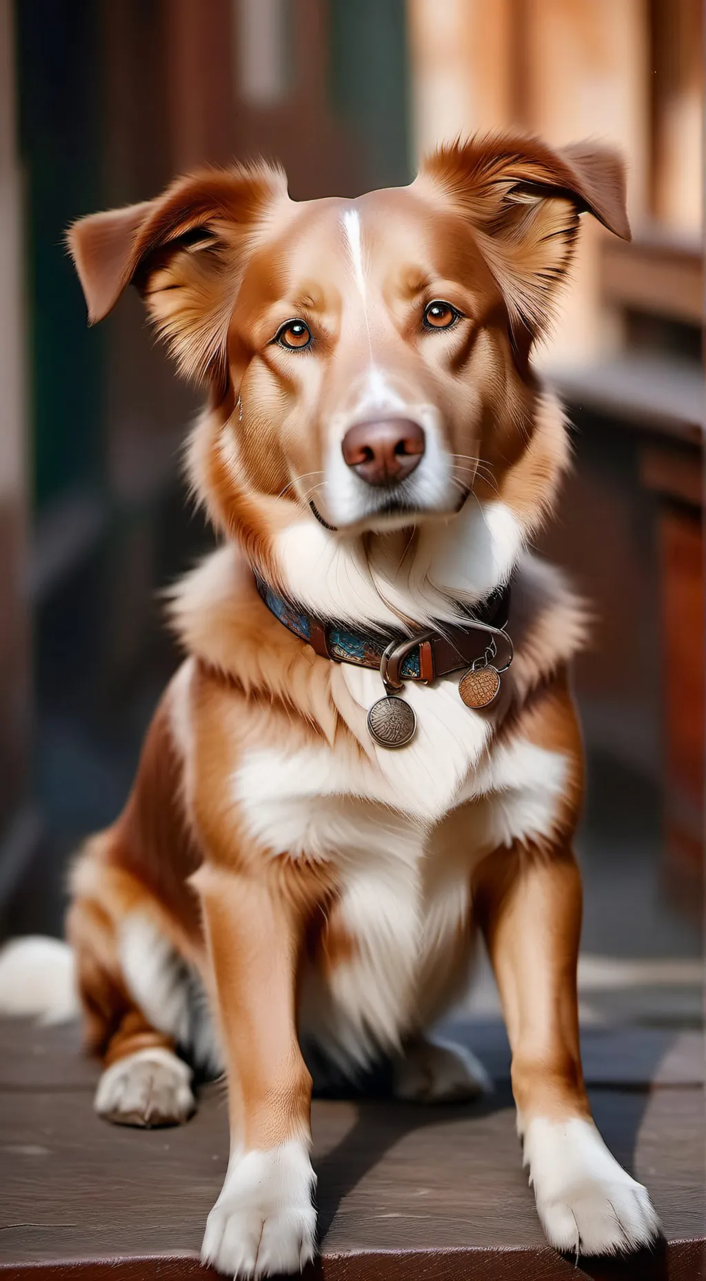 ai character: PERRO ABANDONADO  background