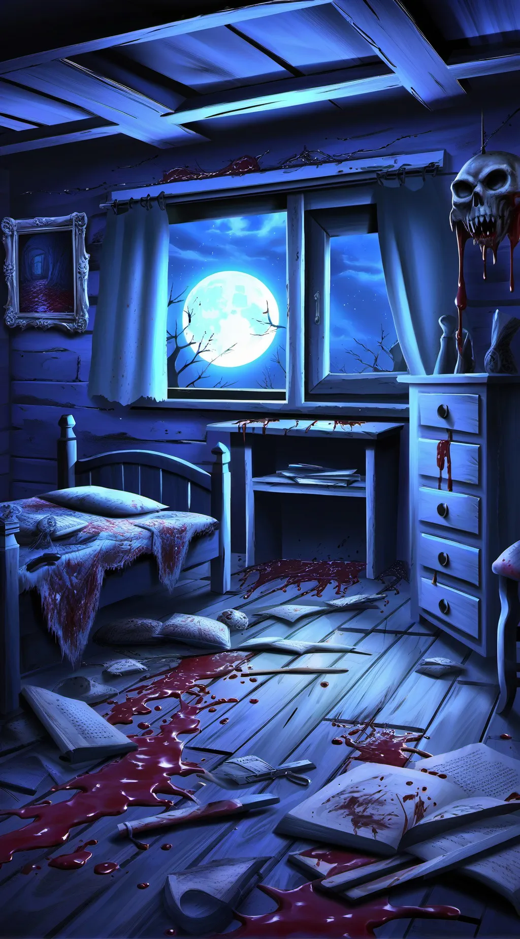 ai character: forsaken  background