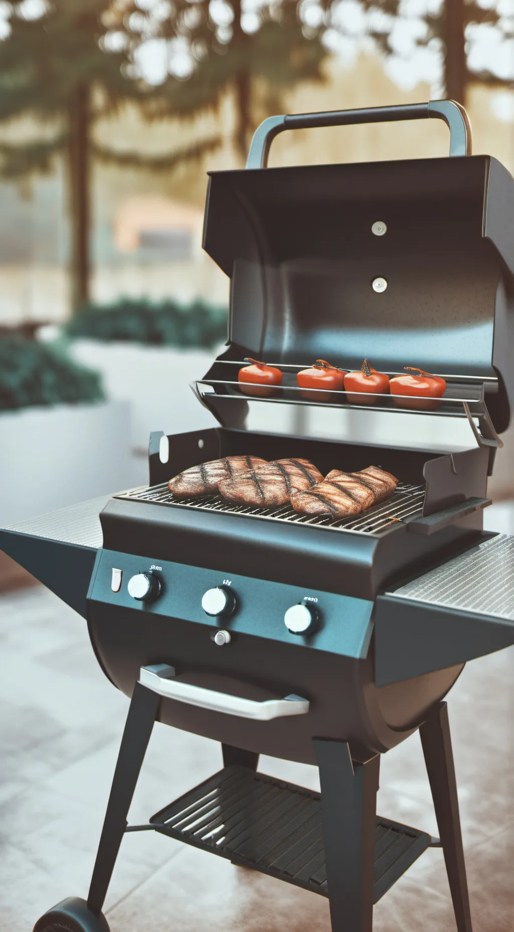 ai character: grillfreind  background