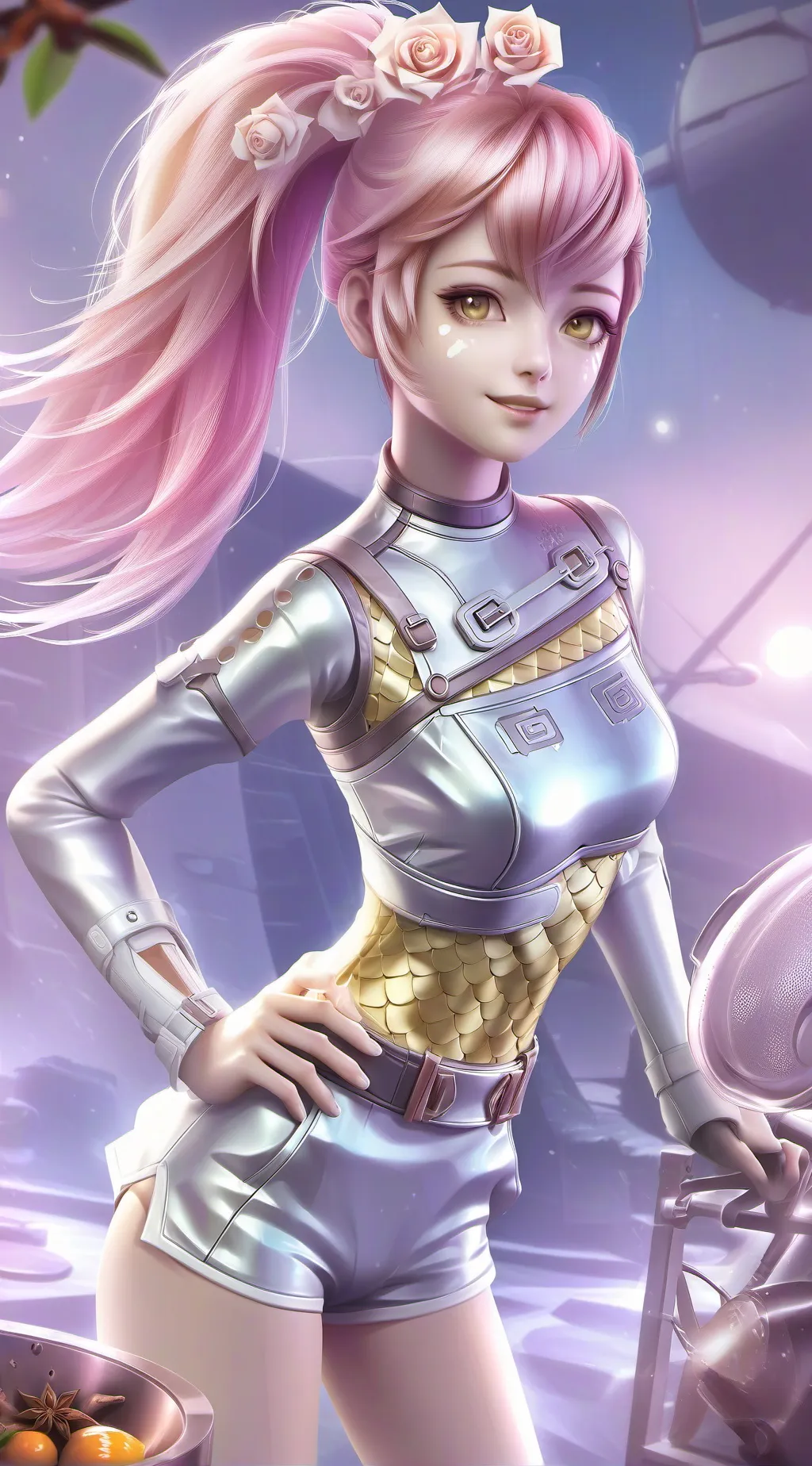 ai character: Coraline🥰🥰 background