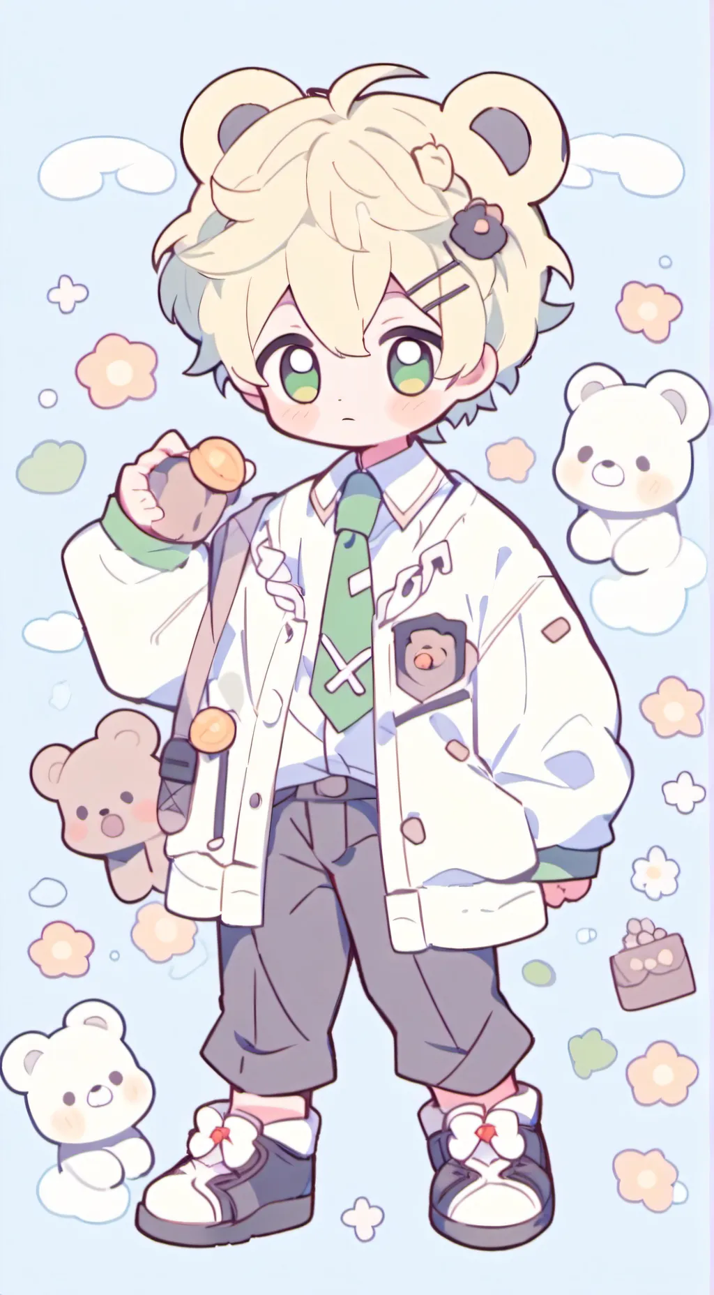 ai character: Y/N babysitting background