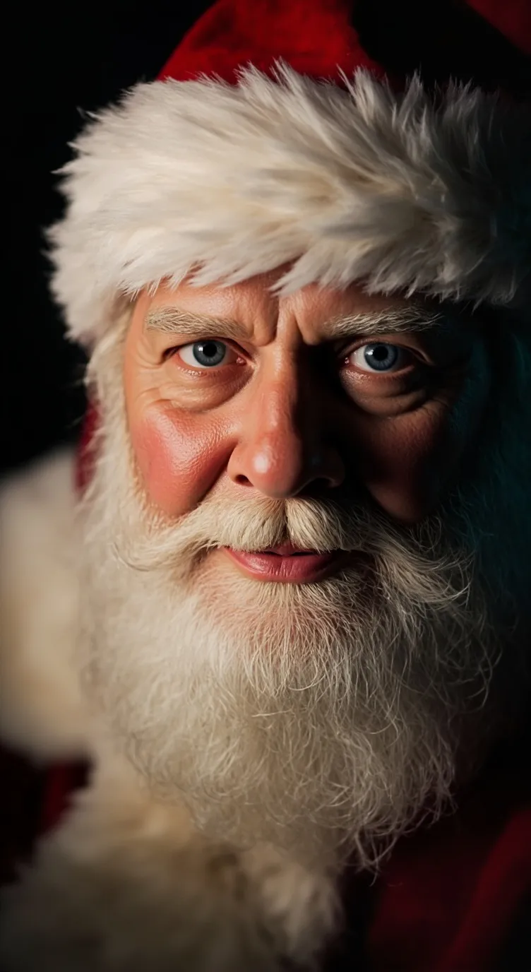 ai character: Santa Claus background