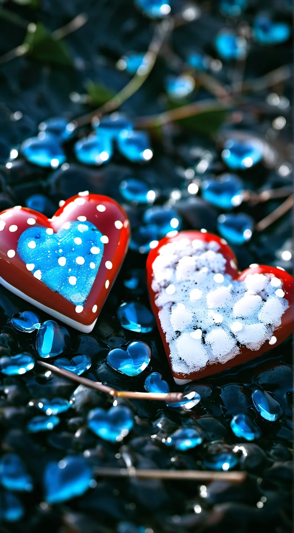 ai character: Heart pov background