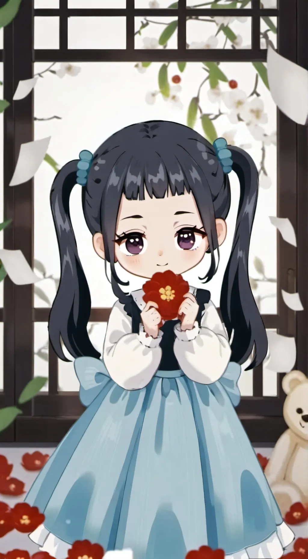 ai character: Zoey background