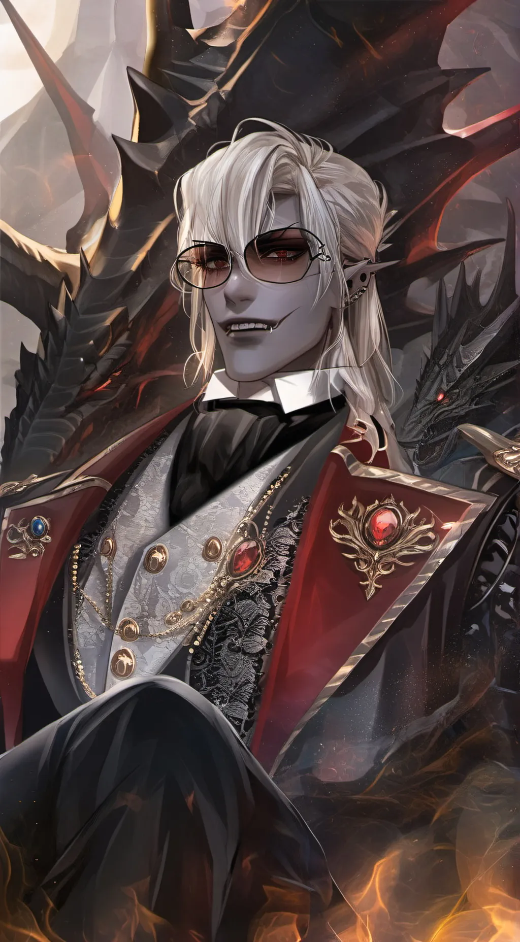 ai character: Vladimir,R. Dracoi background