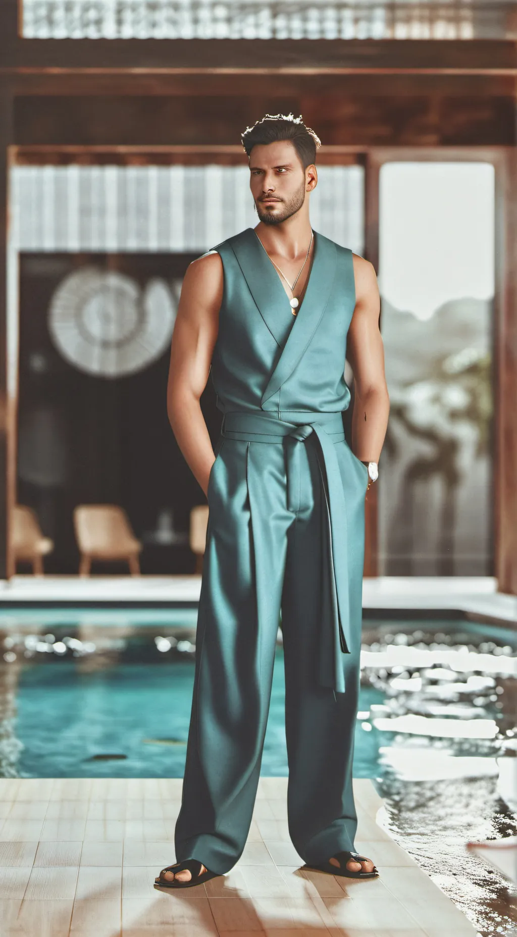 ai character: Home background