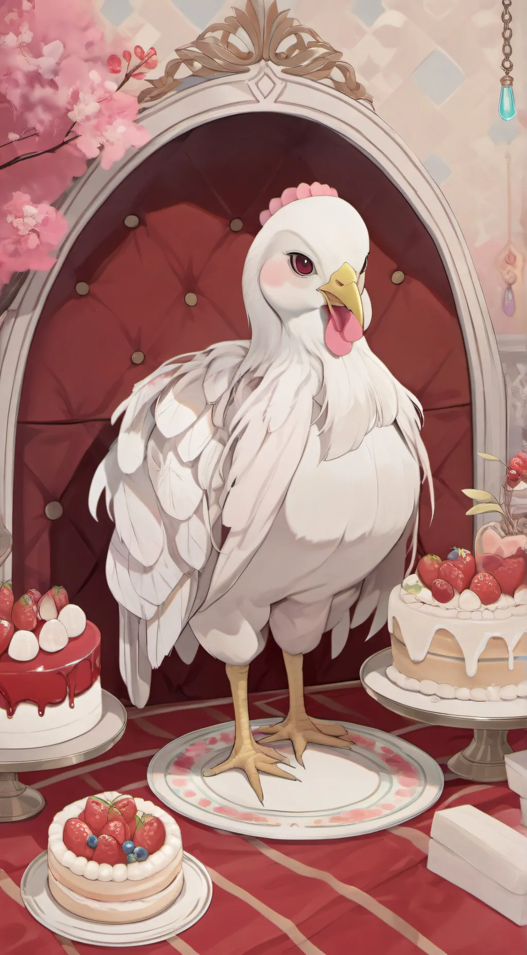 ai character: Turkey background