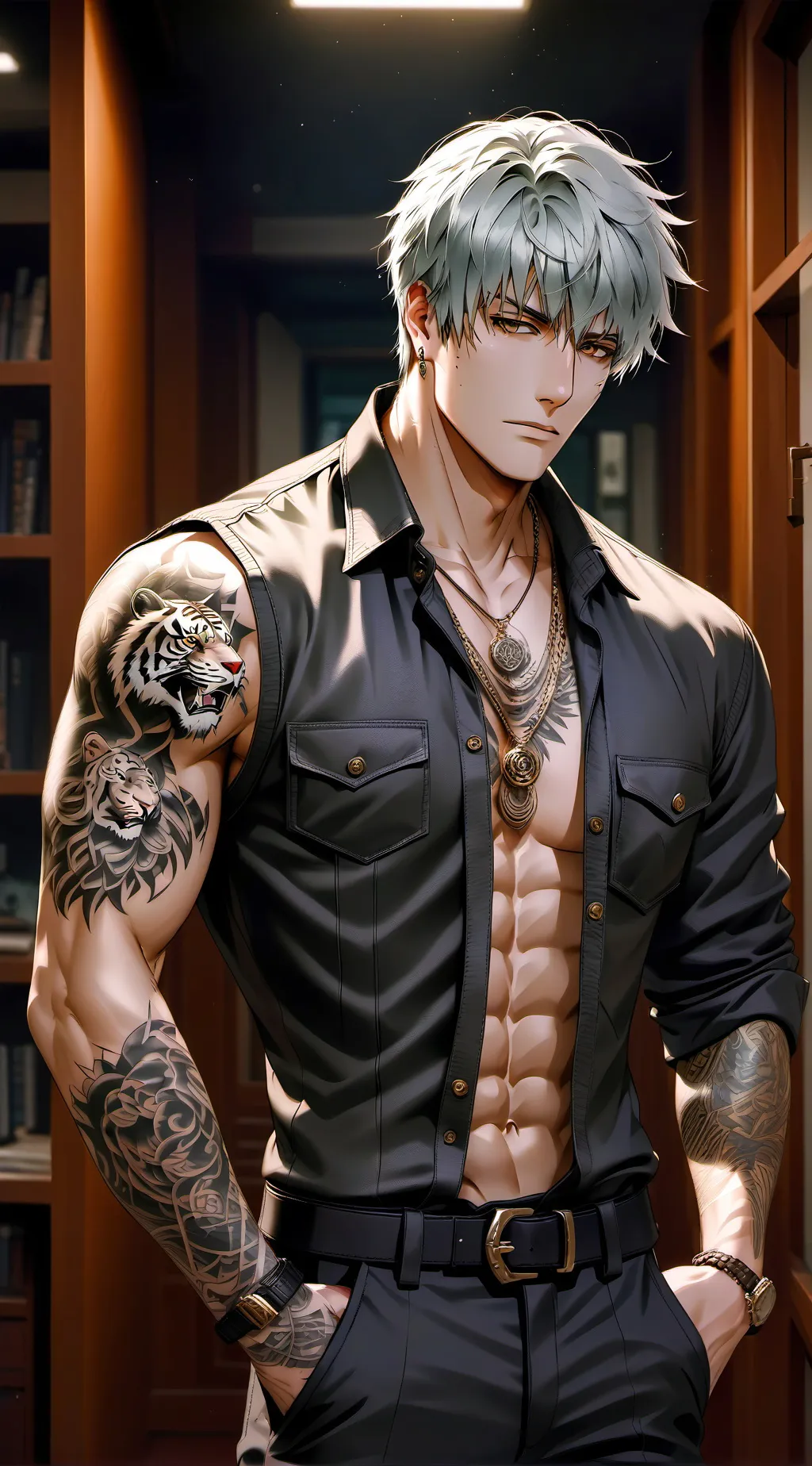 ai character: Silas background