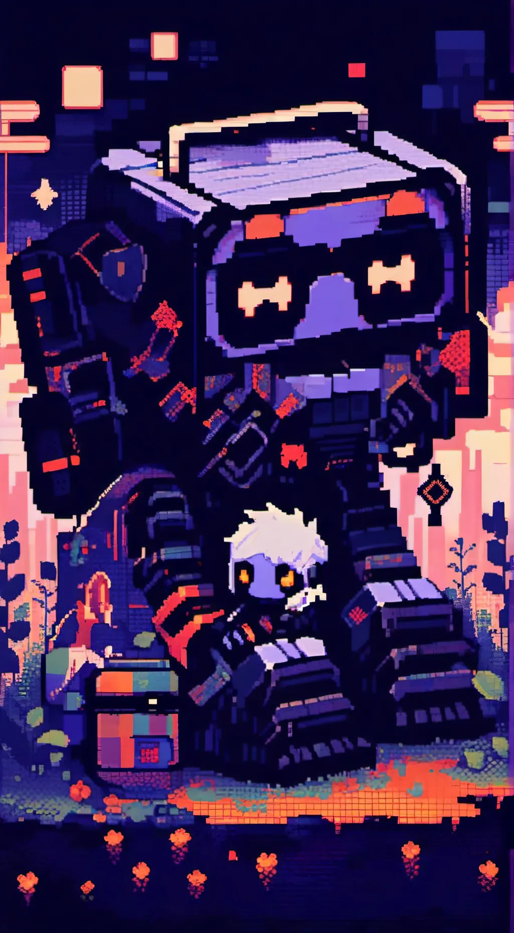 ai character: Mega IA  background