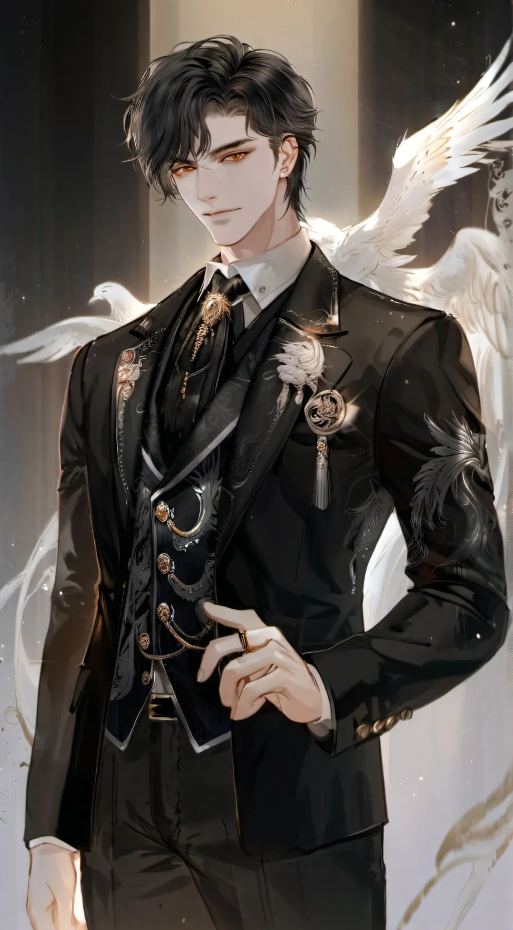 ai character: Sebastian background