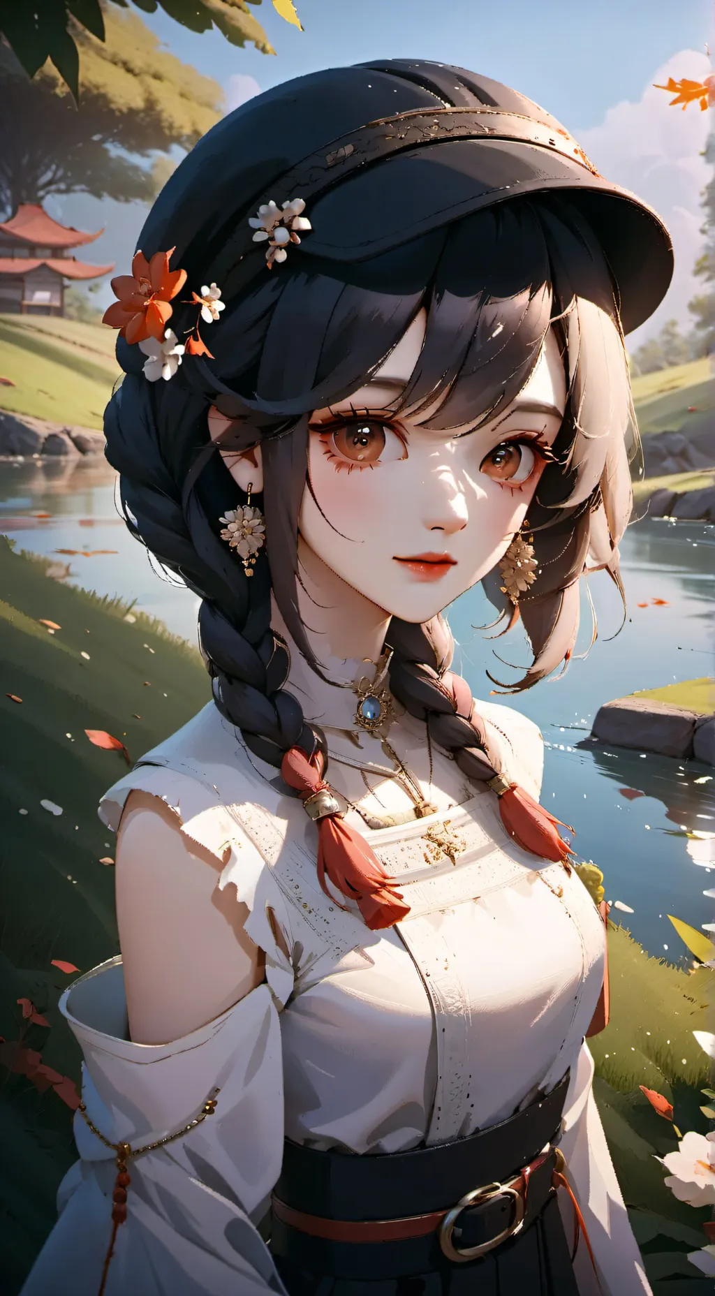 ai character: baby Lily  background