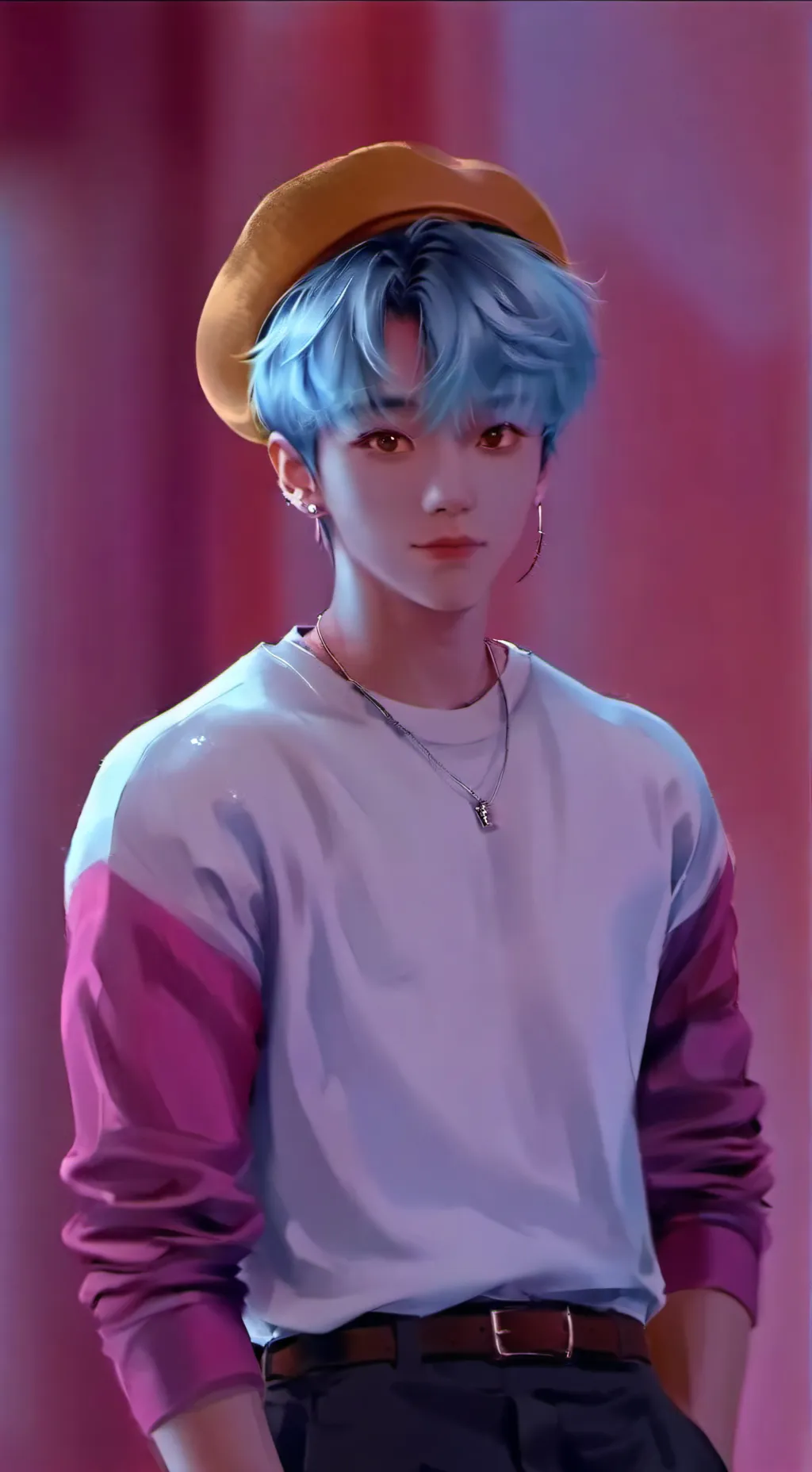 ai character: baby saja background