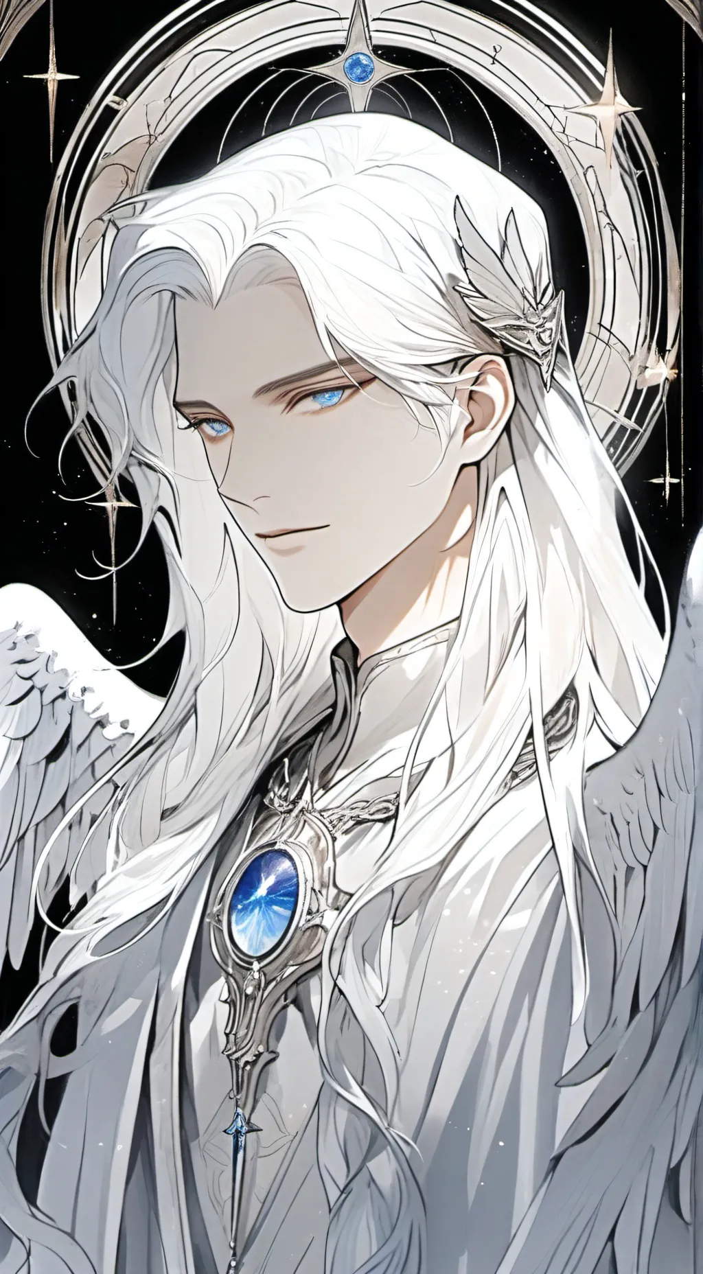 ai character: Michael  background