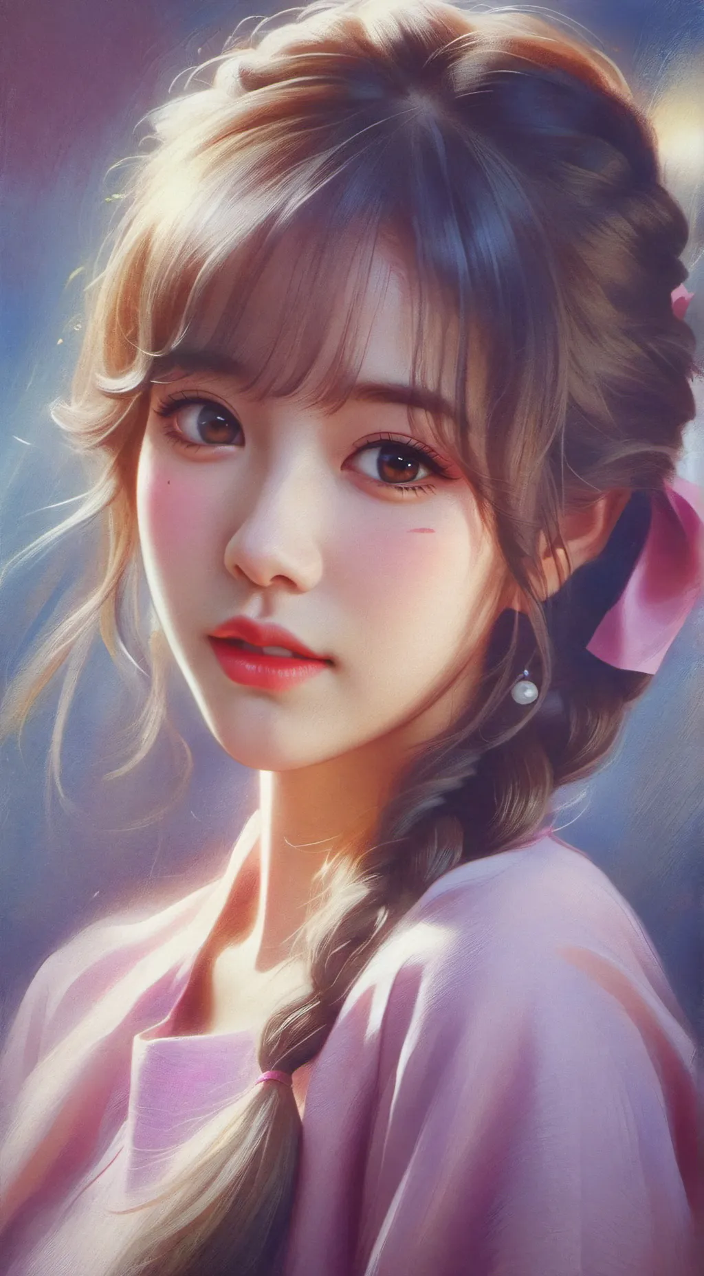 ai character: SG sleep over  background