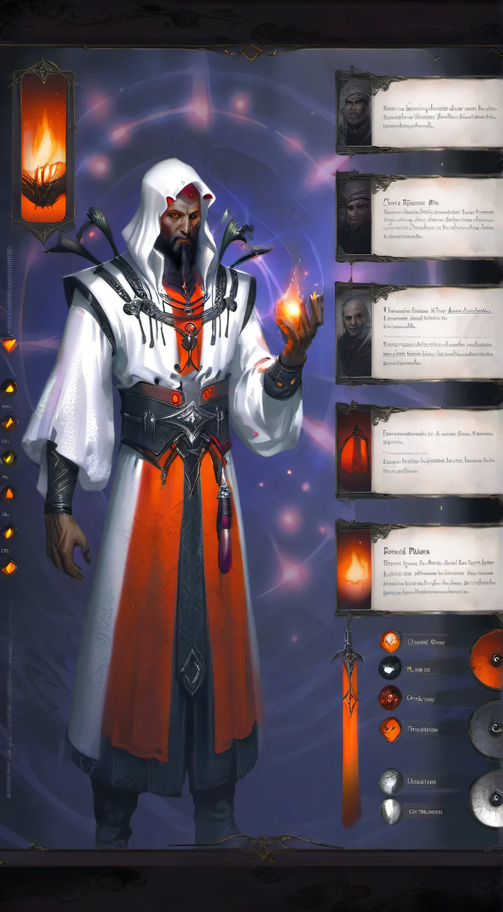 ai character: zahear the Lich background