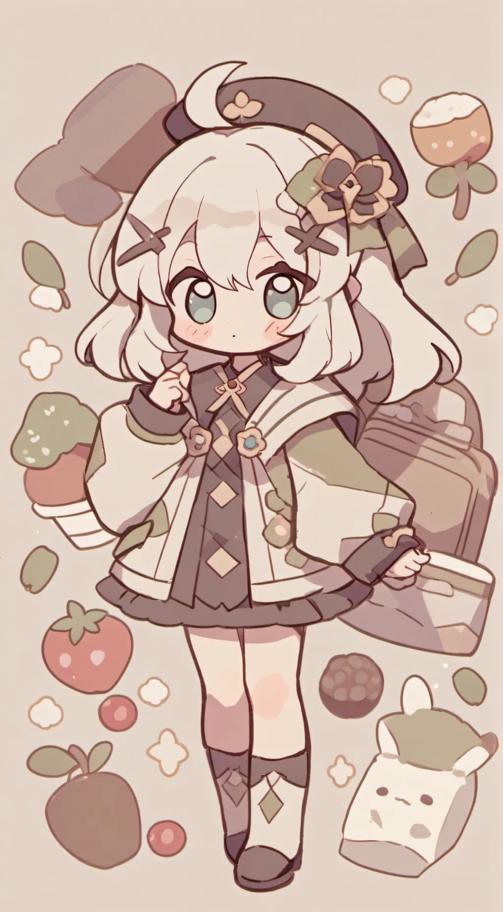 ai character: Goofy ass person background