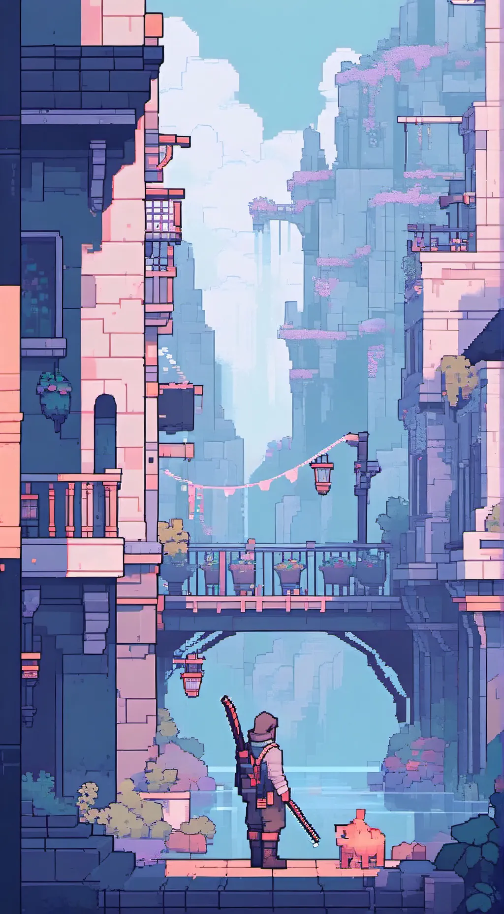 ai character: Hunter background