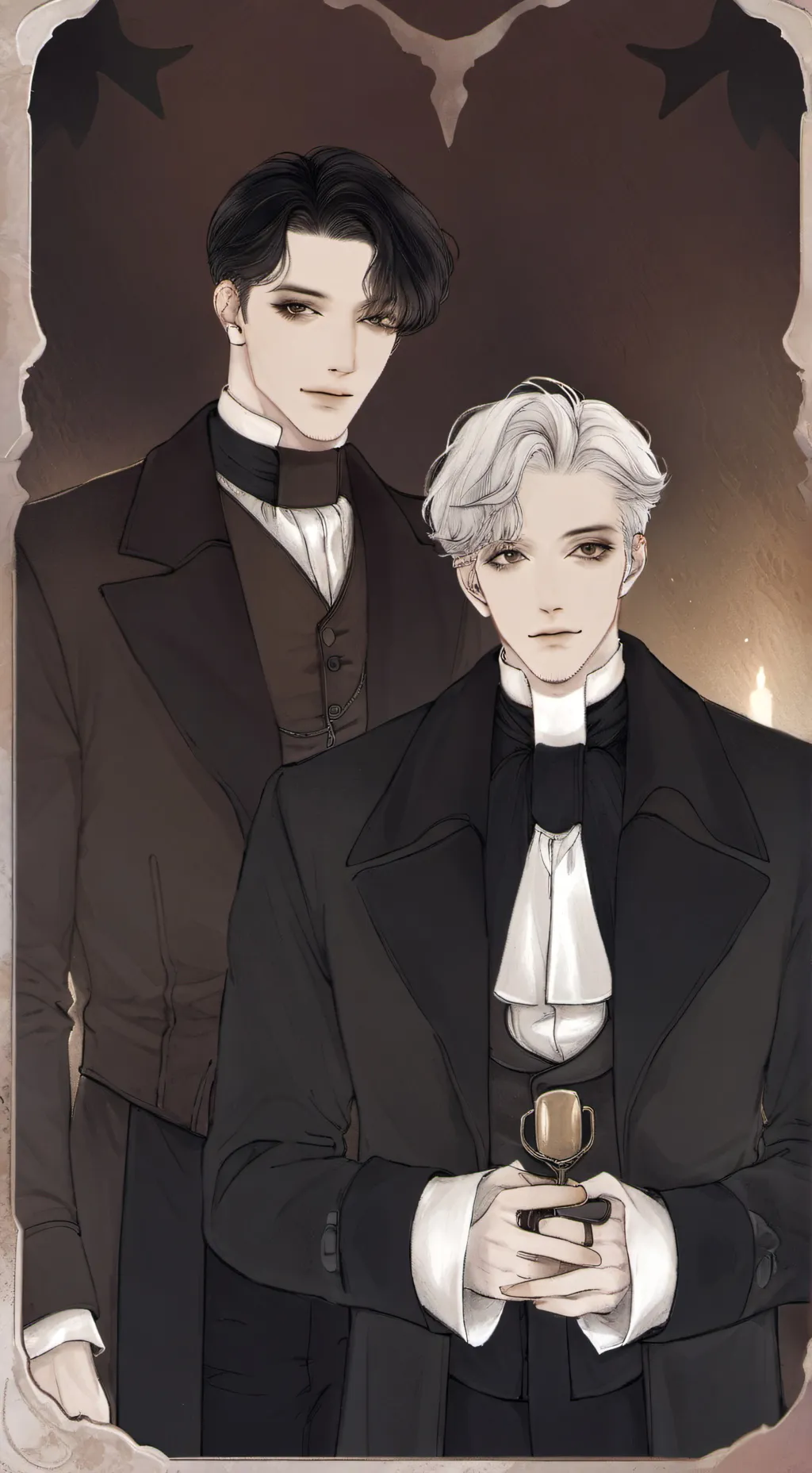 ai character: Brothers friends background