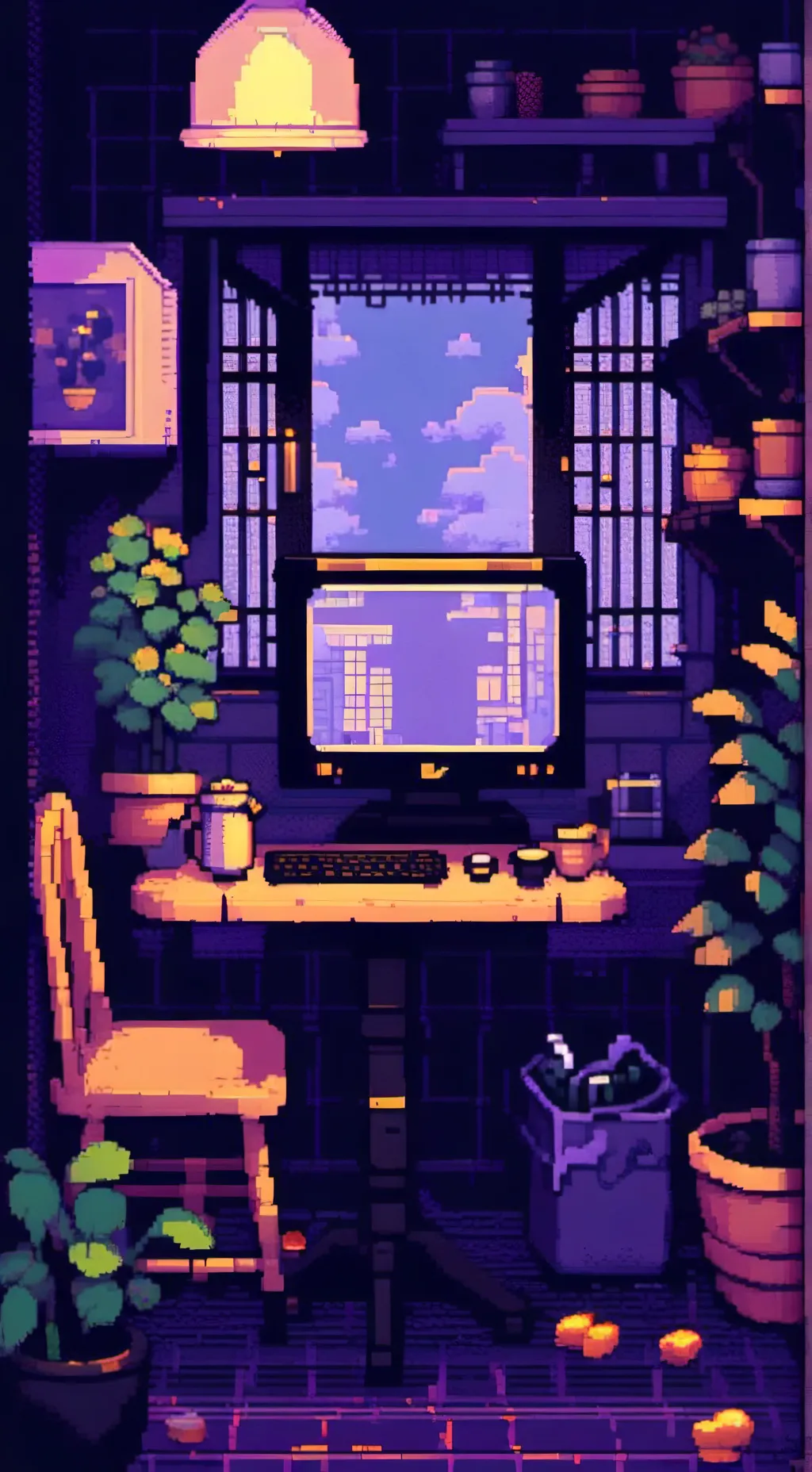 ai character: karaoke 🎤 background