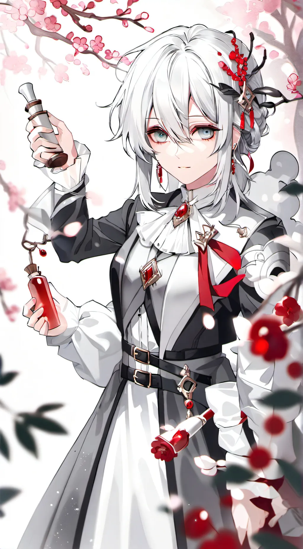 ai character: Maomao +15cm background